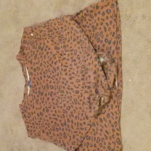 Leopard print t-shirt